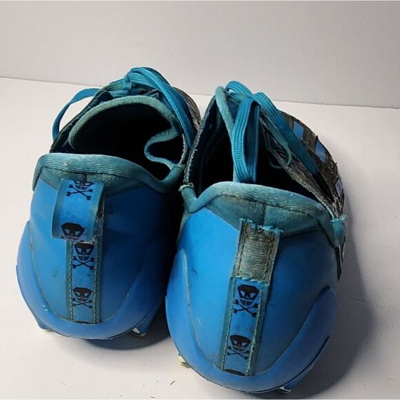 Adidas Adizero 12.0 Poison Football Cleats Panther  Cyan Men\'s Size 11.5  IG7209 main image 4